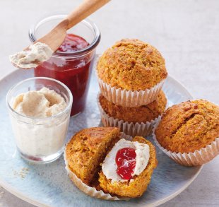 Kürbis-Muffins mit Hoffrischkäse, Rezepte