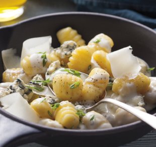 Alpen-Gnocchi mit Hoffrischkäse